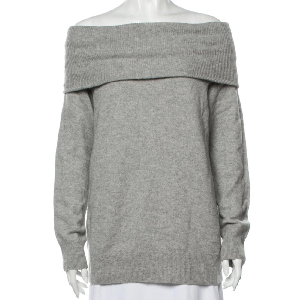Alexander Wang Off-Shoulder Wool Sweater